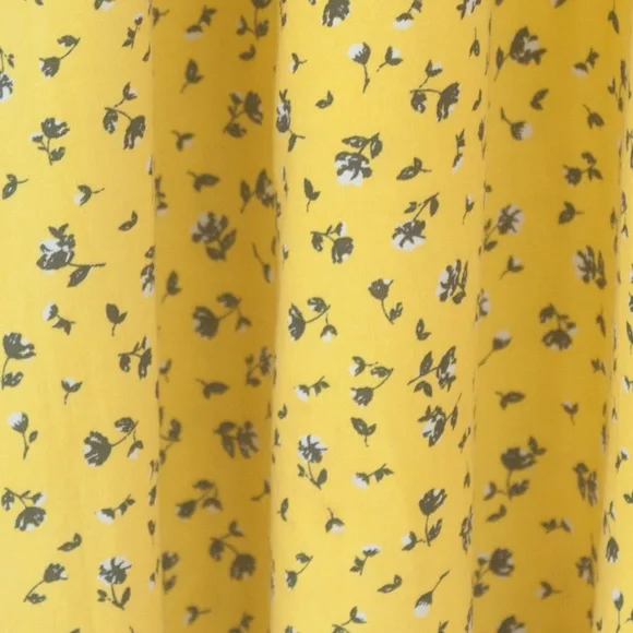 Torrid 1 Yellow Micro Floral Summer Dress - Picture 6 of 10